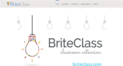 Desktop Screenshot of briteclass.com